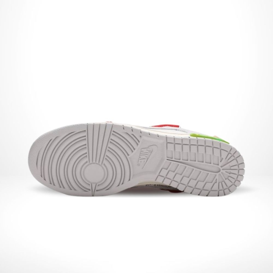 Bottom view of the Air Nike Dunk Low