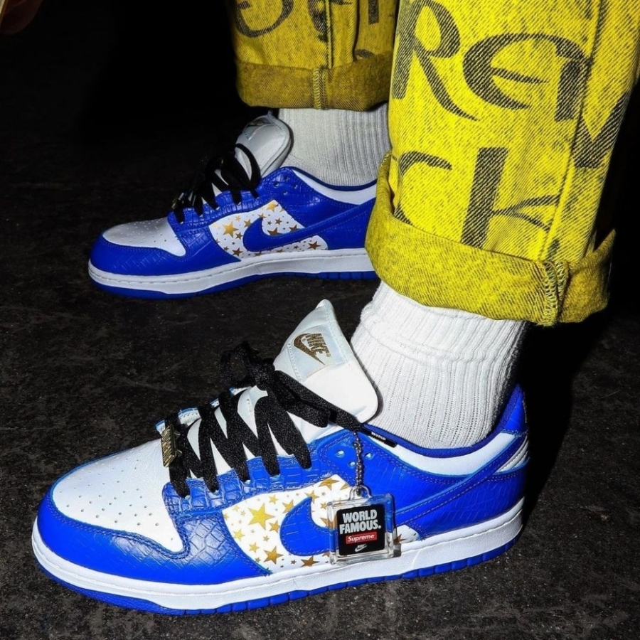 Real lifestyle image of Nike SB Dunk