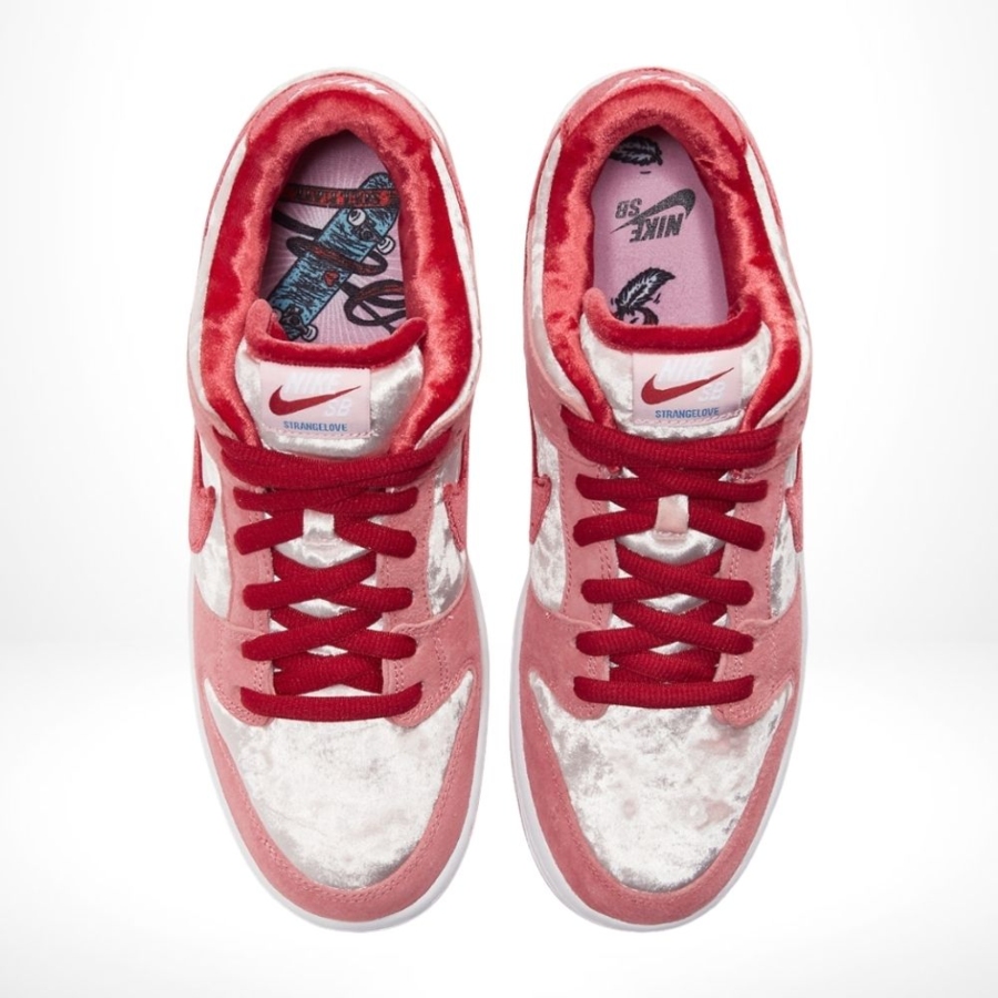 Top view of Nike SB Dunk