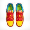 Top-down view of the Nike SB Dunk Low
