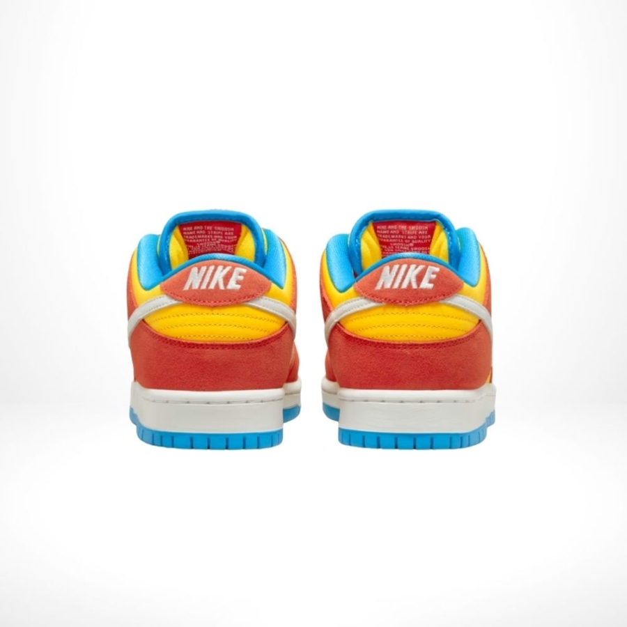 Rear view of the Nike SB Dunk Low
