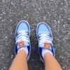 On-foot of the Nike SB Dunk Low