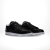 Angled front view of a full pair of Nike SB Dunk Low