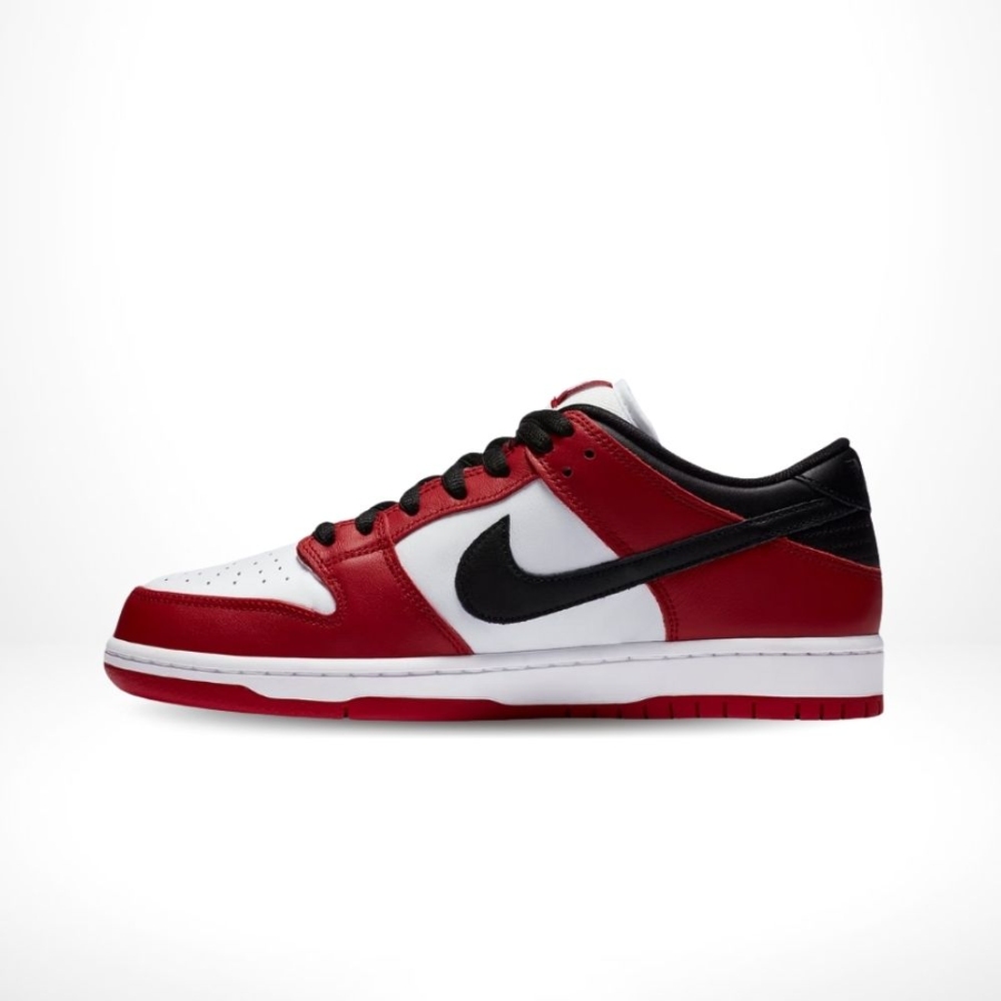 Nike SB Dunk Low Pro Chicago Varsity Red White Black - Image 3
