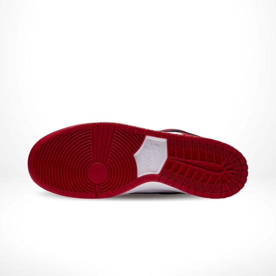 Bottom view of the Nike SB Dunk Low