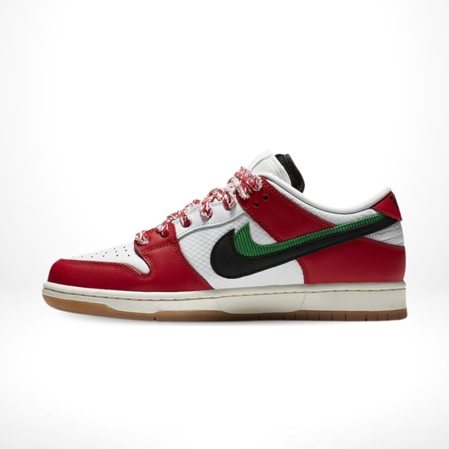 Medial side view of the Nike SB Dunk Low