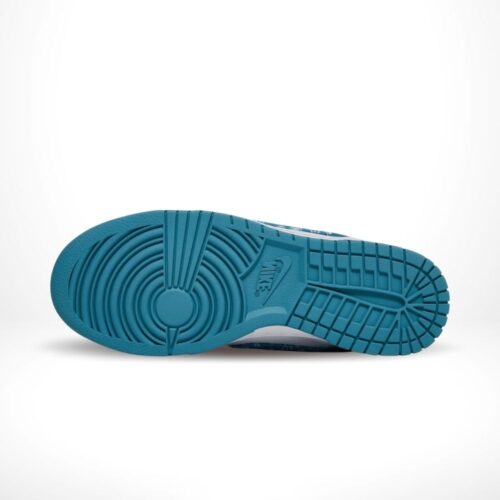 Bottom view of the Air Nike Dunk Low
