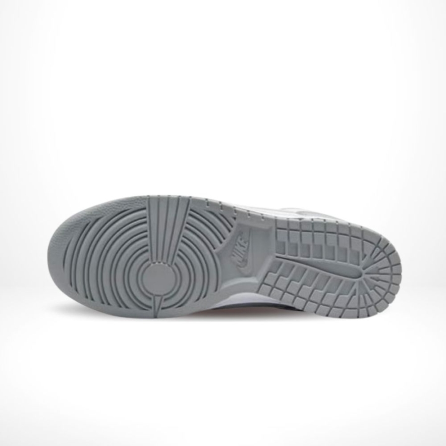 Bottom view of the Air Nike Dunk Low