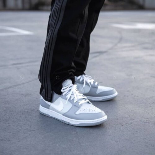 On-foot of the Air Nike Dunk Low