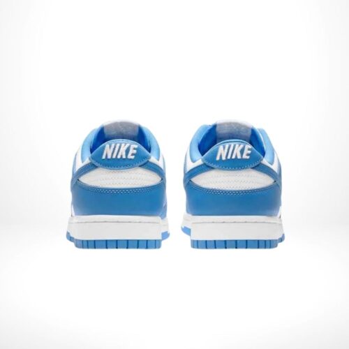 Rear view of the Air Nike Dunk Low