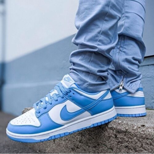On-foot of the Air Nike Dunk Low