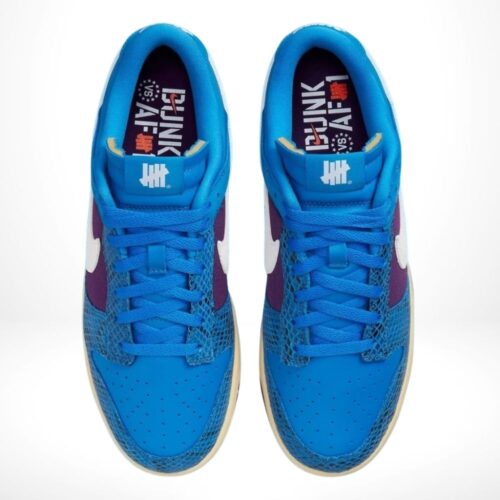 Top-down view of the Air Nike Dunk Low