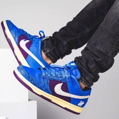 On-foot of the Air Nike Dunk Low