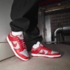 On-foot of the Air Nike Dunk Low