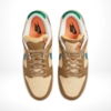 Top-down view of the Air Nike Dunk Low