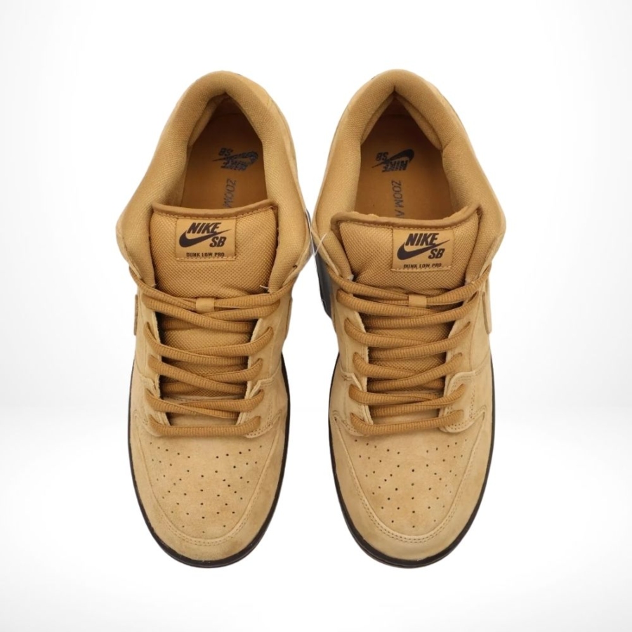 Top-down view of the Nike SB Dunk Low