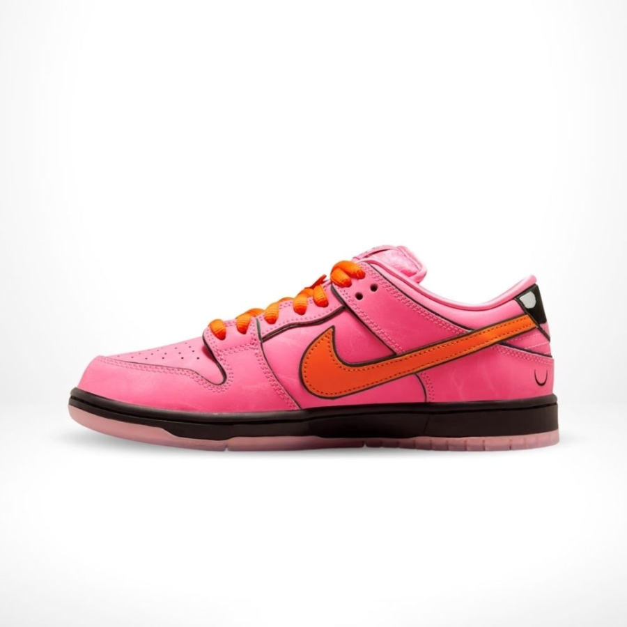 Medial side view of the Nike SB Dunk Low