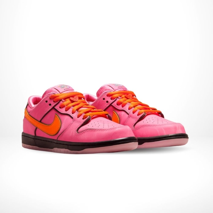 Nike SB Dunk Low X Powerpuff Girls Blossom Orange - Image 2