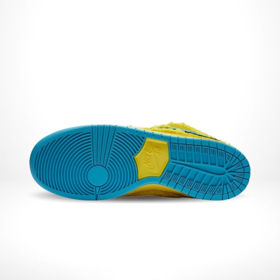 Bottom view of the Nike SB Dunk Low