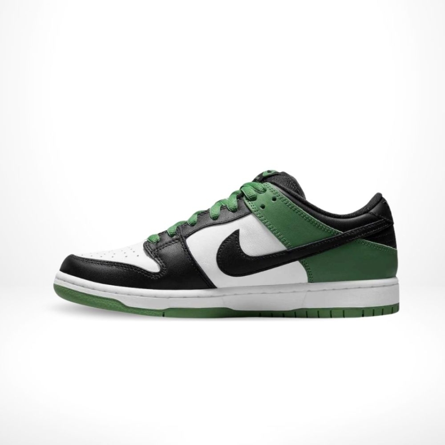Medial side view of the Nike SB Dunk Low