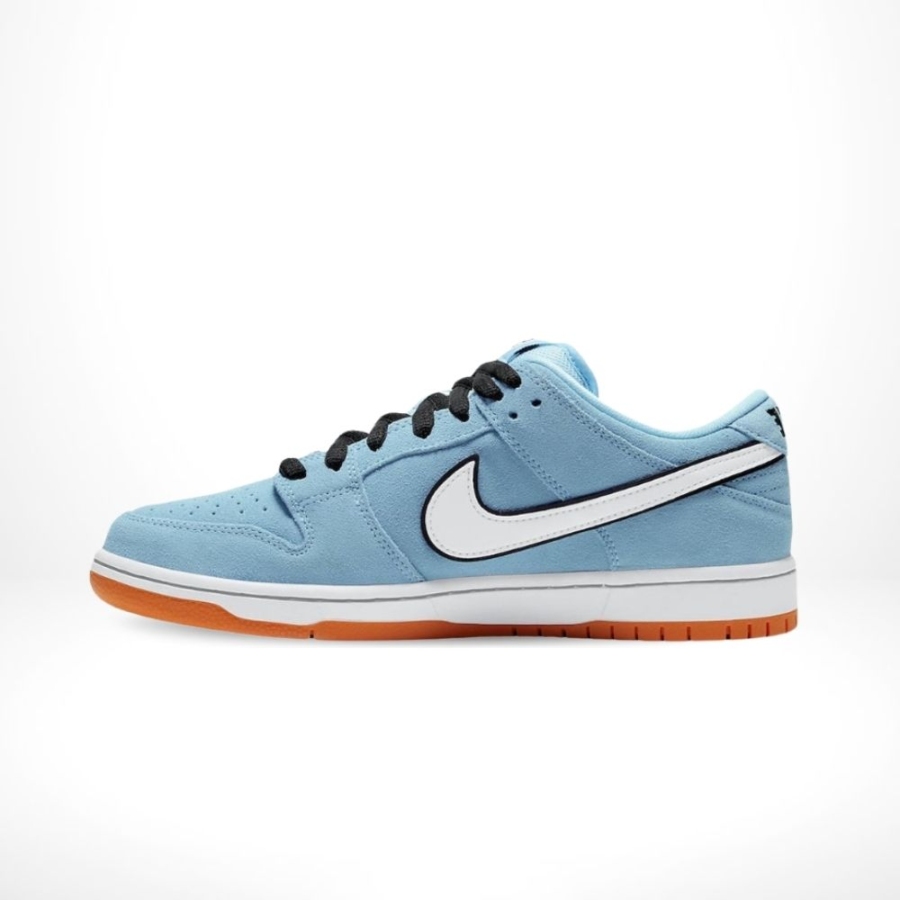 Medial side view of the Nike SB Dunk Low