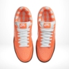 Top-down view of the Nike SB Dunk Low