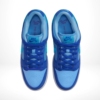 Top-down view of the Nike SB Dunk Low