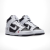 Angled front view of a full pair of Nike SB Dunk Low
