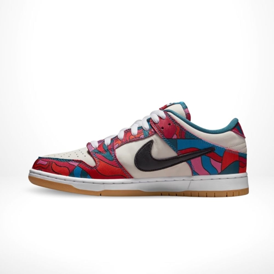 Medial side view of the Nike SB Dunk Low