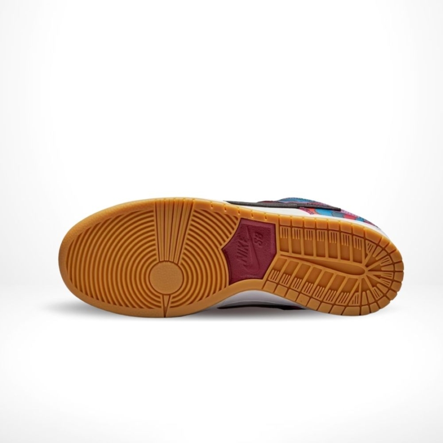 Bottom view of the Nike SB Dunk Low