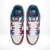Top-down view of the Nike SB Dunk Low