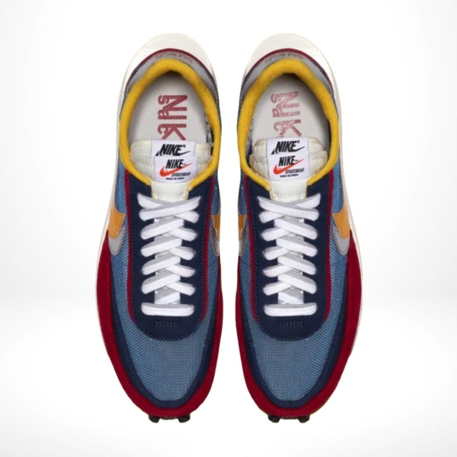 Top-down view of the Nike LD Waffle