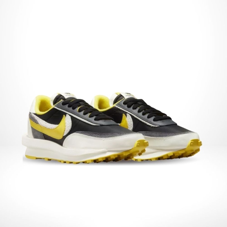 Nike LD Waffle X Sacal X Undercover Black Bright Citron - Image 2
