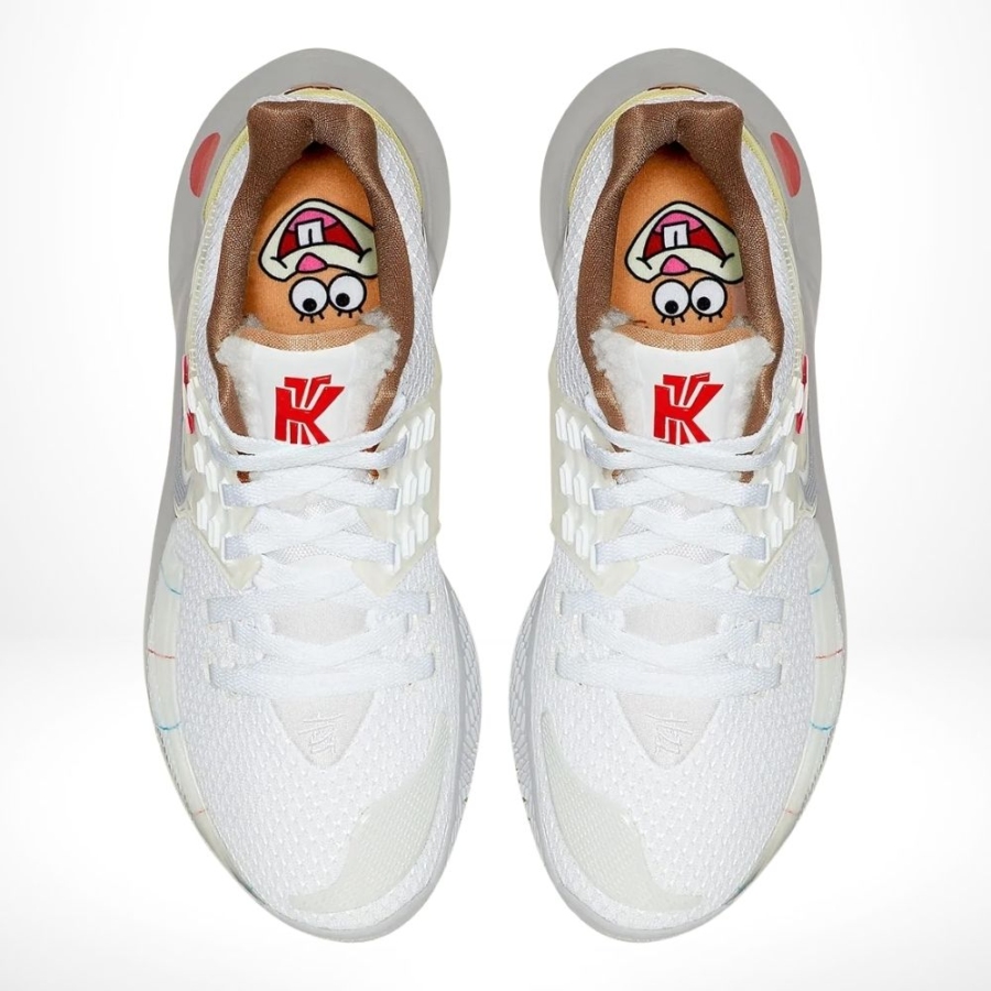 Top-down view of the Nike Kyrie