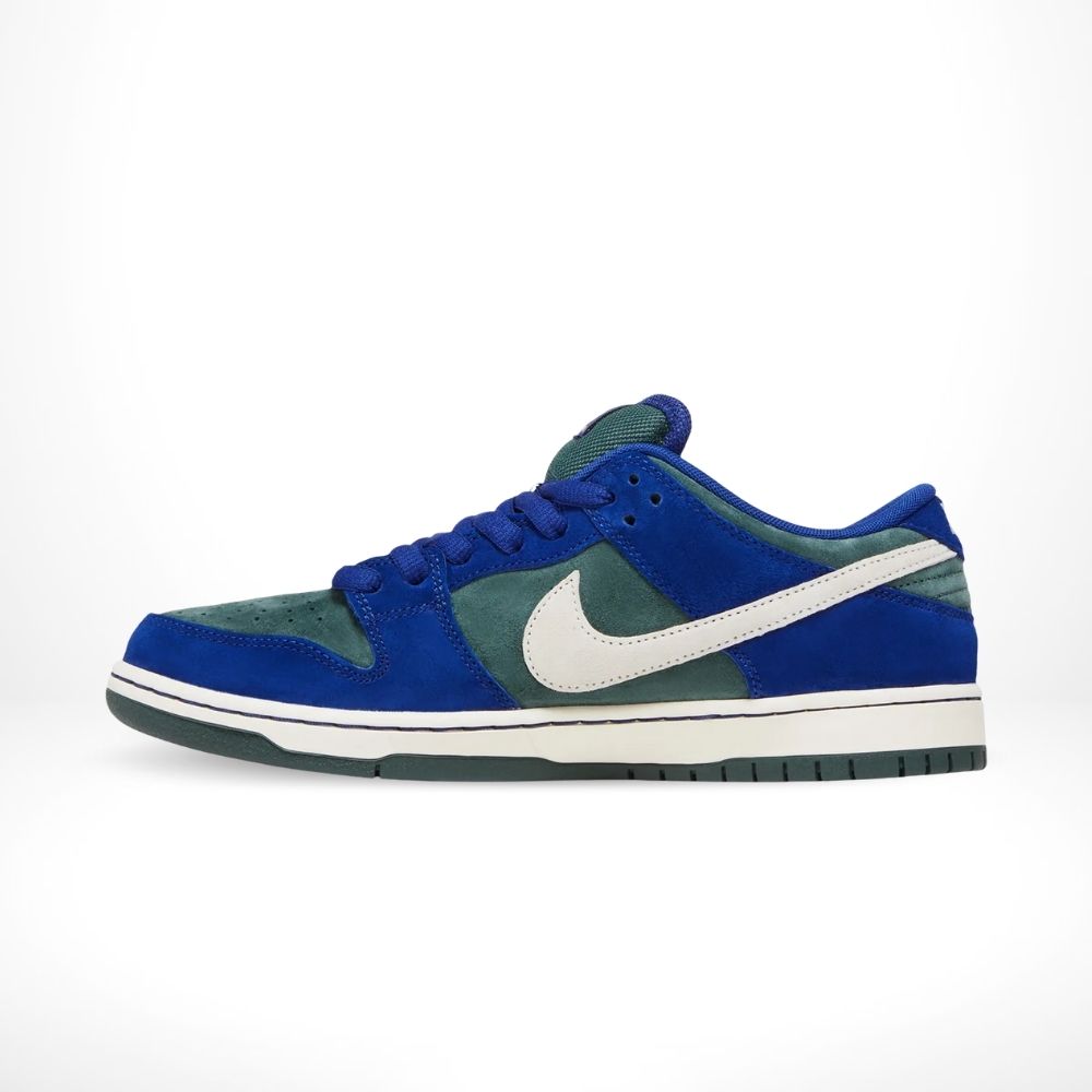 Medial side view of the Nike SB Dunk Low