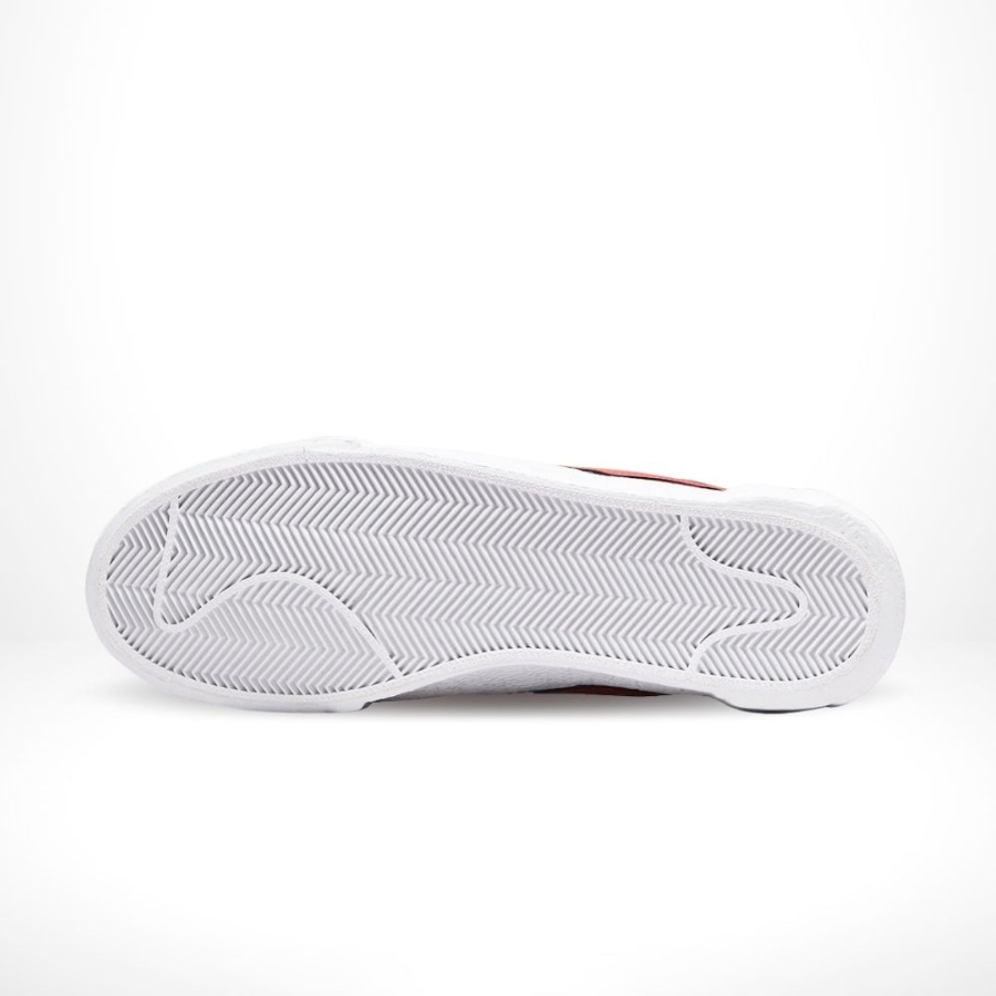 Bottom view of the Nike