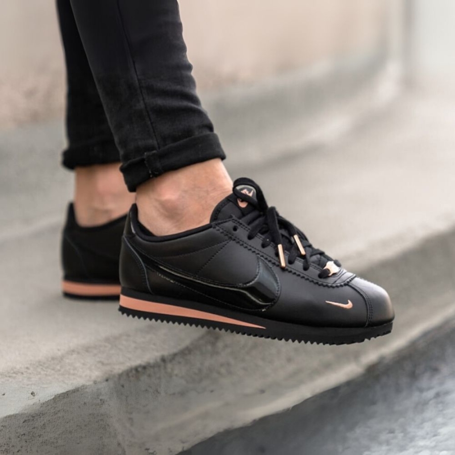 On-foot of the Nike Cortez