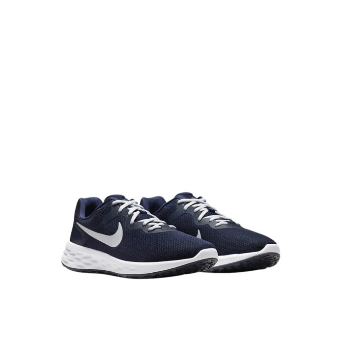 NIKE REVOLUTION 6 ROAD RUNNING NAVY WHITE DC3728 401