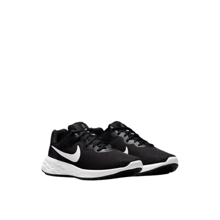 NIKE REVOLUTION 6 ROAD RUNNING BLACK WHITE IRON GREY DC3728 003