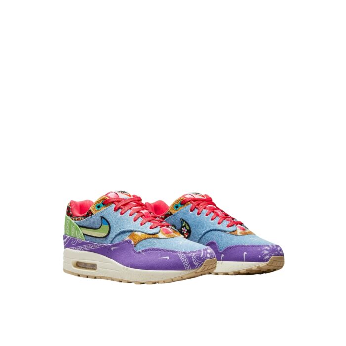 NIKE AIR MAX 1 SP CONCEPTS FAR OUT SPECIAL BOX WILD VIOLET MULTI COLOR SAIL MEAN GREEN DN1803 500