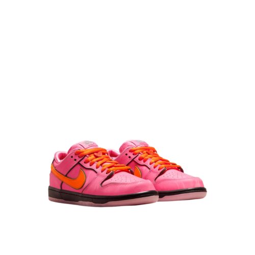 NIKE SB DUNK LOW X POWERPUFF GIRLS BLOSSOM ORANGE FD2631 600