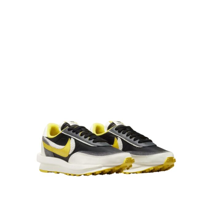 NIKE LD WAFFLE X SACAI X UNDERCOVER BLACK BRIGHT CITRON YELLOW DJ4877 001