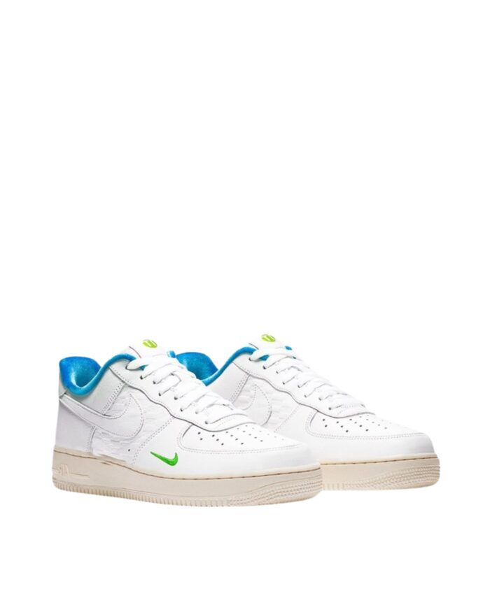 NIKE AIR FORCE 1 LOW KITH HAWAII WHITE BLUE LAGOON ALOE VERDE WHITE DC9555 100