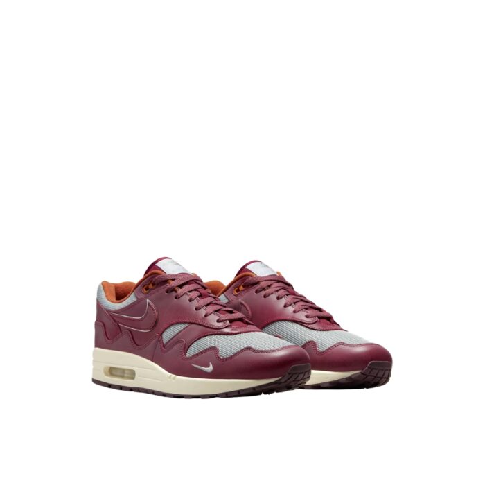 NIKE AIR MAX 1 X PATTA NIGHT MAROON WHITE DO9549 001