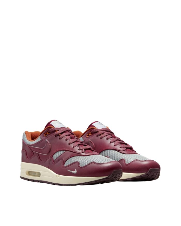 NIKE AIR MAX 1 X PATTA NIGHT MAROON WHITE DO9549 001