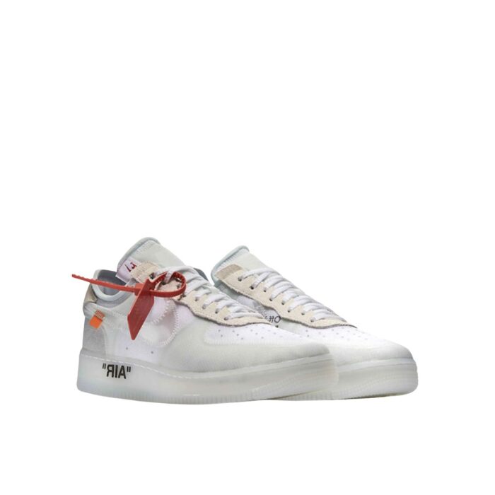 NIKE AIR FORCE 1 LOW OW WHITE A04606 100