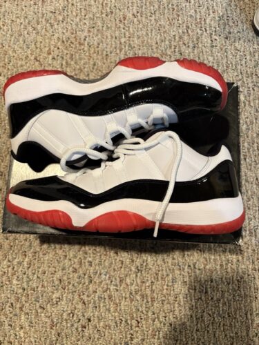 NIKE AIR JORDAN 11 RETRO LOW CONCORD BRED AV2187 160 photo review