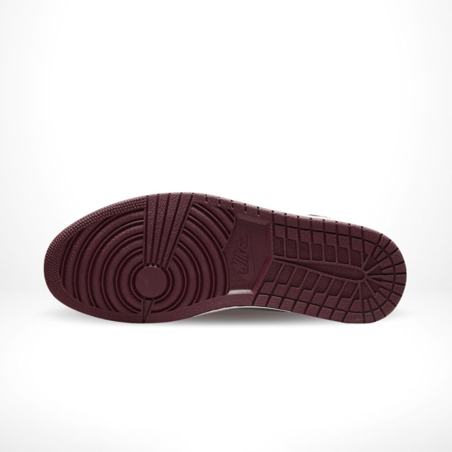 Bottom view of the Air Jordan 1
