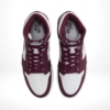 Top-down view of the Air Jordan 1