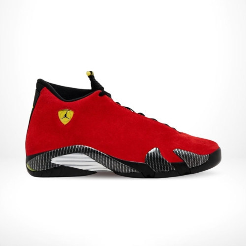 Side view of the Air Jordan 14